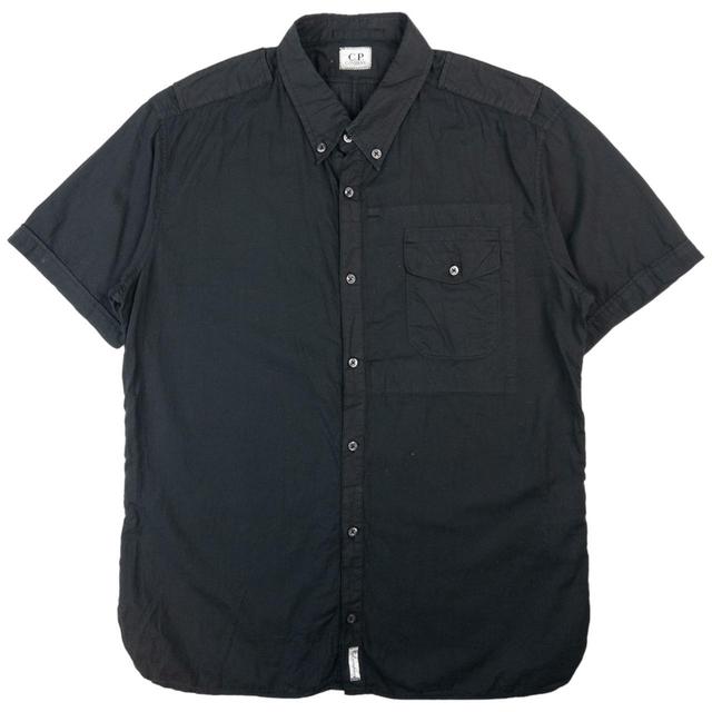 CP Company Men's Shirt - Black - L on Productcaster.