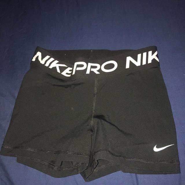 Nike Women's Shorts - Black - UK 8 on Productcaster.