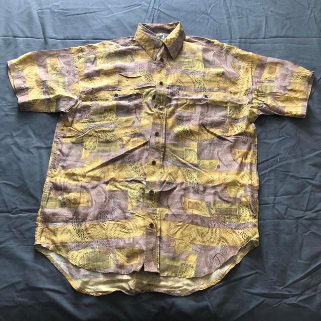 Men's Shirt - Multi/Yellow - L on Productcaster.