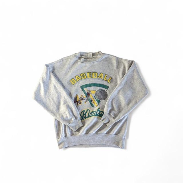 Vintage Men's Sweatshirt - Grey - XS on Productcaster.