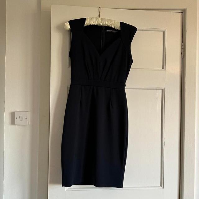 Little Mistress Women's Pencil Dress - Navy/Blue - 10 on Productcaster.