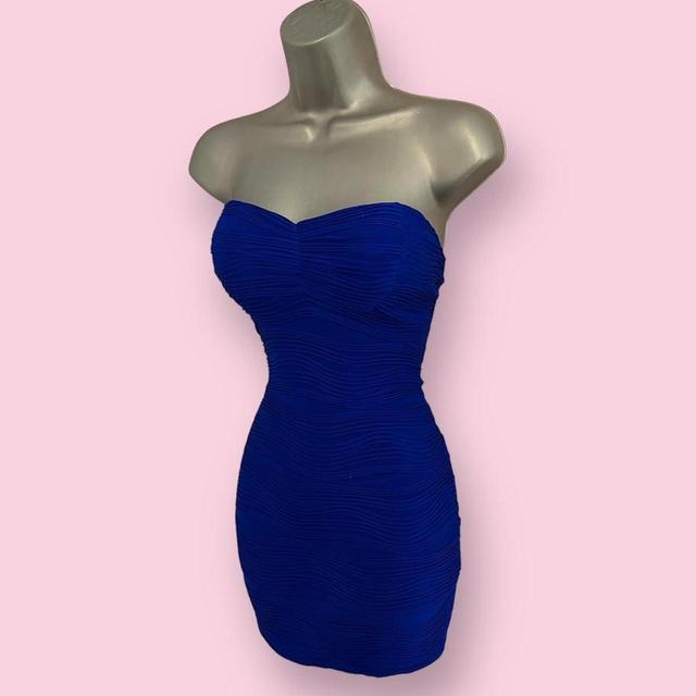 Jane Norman Women's Bodycon Dress - Blue - 10 on Productcaster.