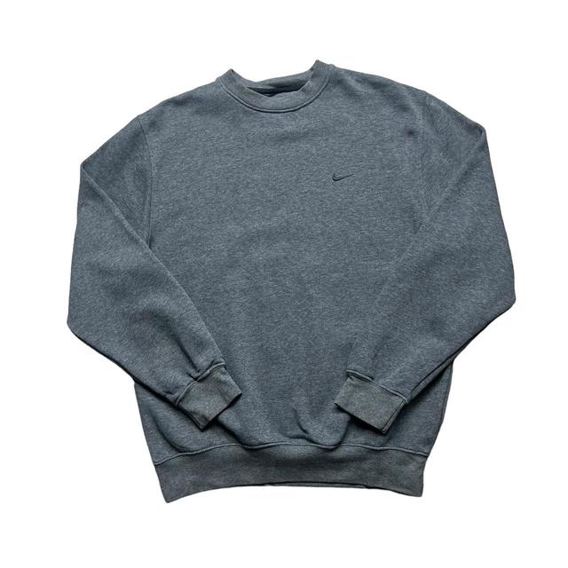 Nike Men's Sweatshirt - Grey - M on Productcaster.