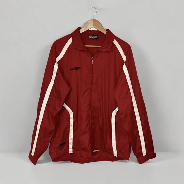 Umbro Men's Lightweight Jacket - Red - M on Productcaster.