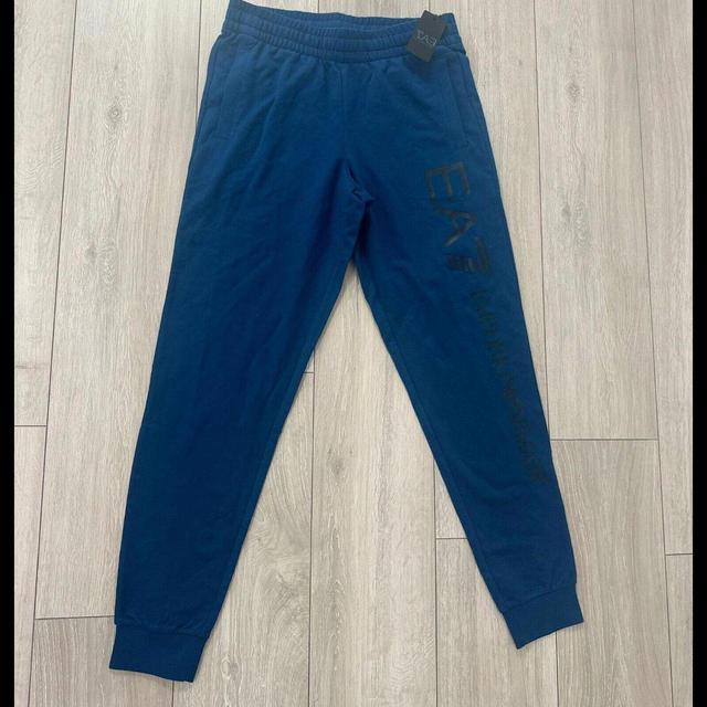 Emporio Armani Men's Trousers - Blue - XL on Productcaster.