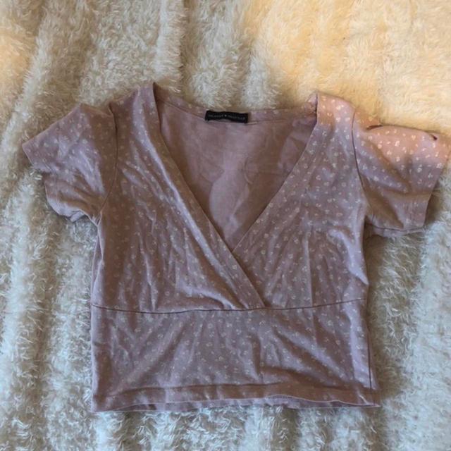 Brandy Melville Women's Crop top - Pink - One size on Productcaster.