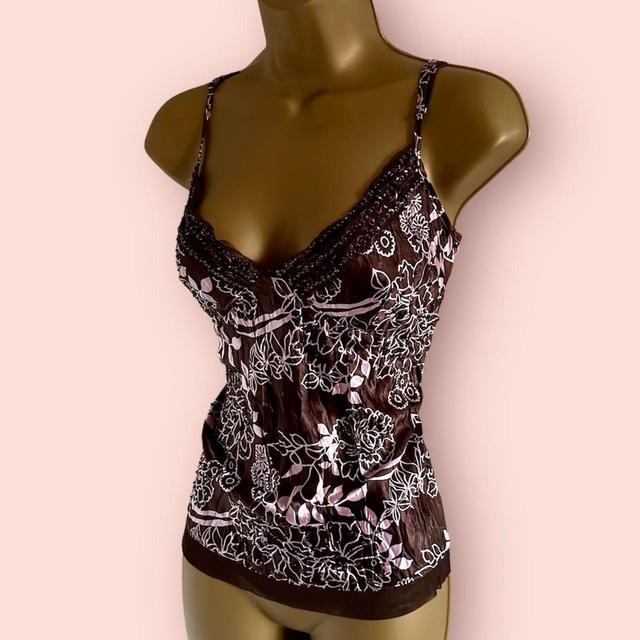 Vintage Women's Top - Brown - M on Productcaster.