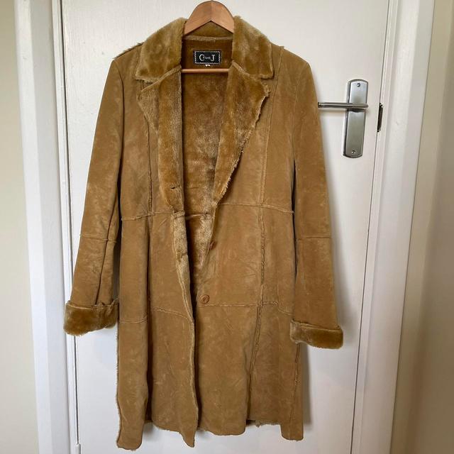 Vintage Women's Trench - Tan/Brown - UK 10 on Productcaster.