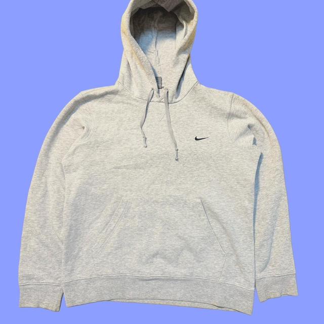 Nike Men's Hoodie - Grey/Black - S on Productcaster.