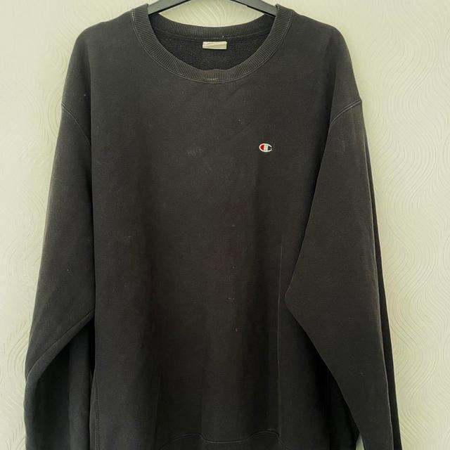 Champion Men's Sweatshirt - Black - M on Productcaster.