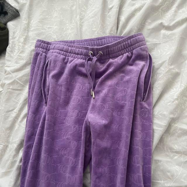 Juicy Couture Women's Trousers - Purple - UK 8 on Productcaster.