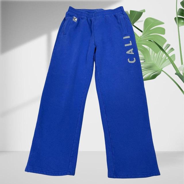 Vintage Women's Sweatpants - Blue - L on Productcaster.