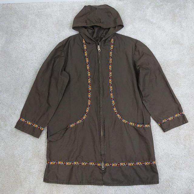 Vintage Women's Overcoat - Brown - UK 16 on Productcaster.