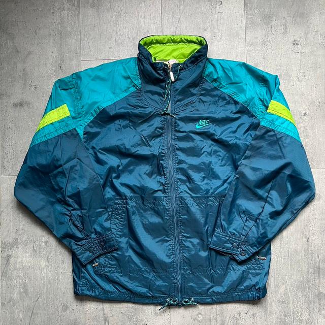 Nike Men's Bomber Jacket - Blue - M on Productcaster.