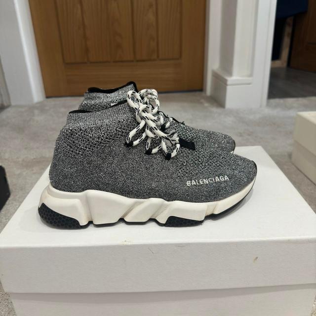 Balenciaga Women's Trainers - Black/Grey - UK 5.5 on Productcaster.