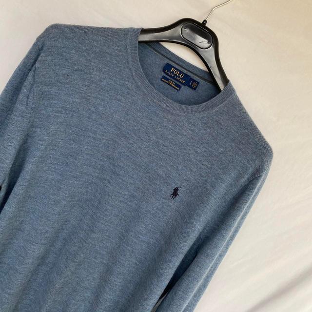 Ralph Lauren Men's Jumper - Navy - L on Productcaster.