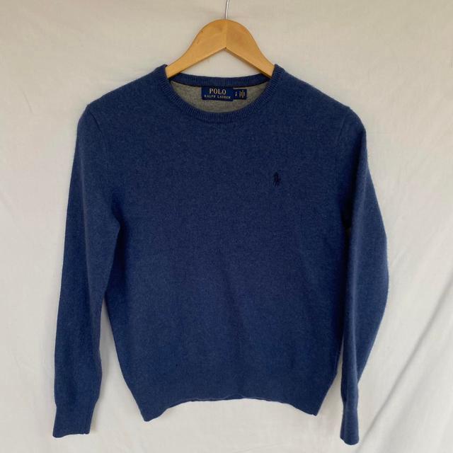 Ralph Lauren Men's Jumper - Navy - S on Productcaster.