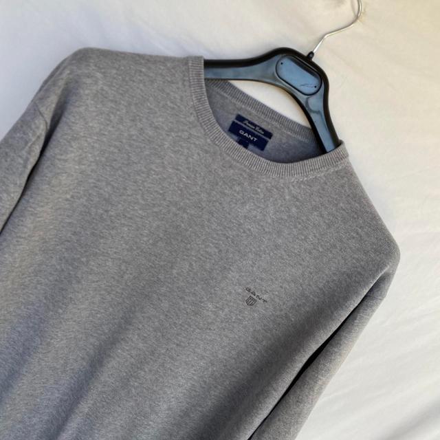 GANT Men's Jumper - Grey - XL on Productcaster.