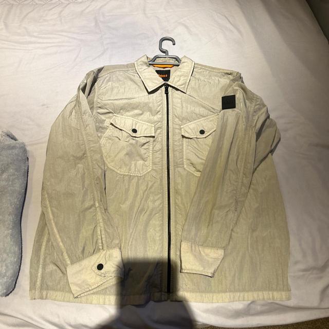 Hugo Boss Men's Jacket - Yellow - L on Productcaster.