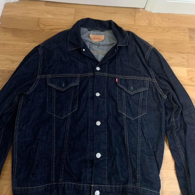 Levi's Men's Jacket - Navy/Blue - XL on Productcaster.