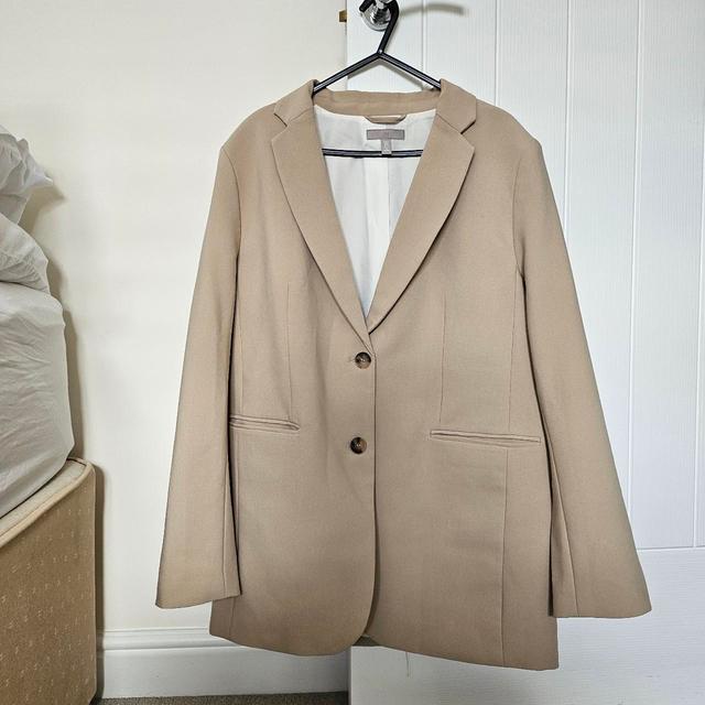 H&M Women's Jacket - Tan - UK 12 on Productcaster.