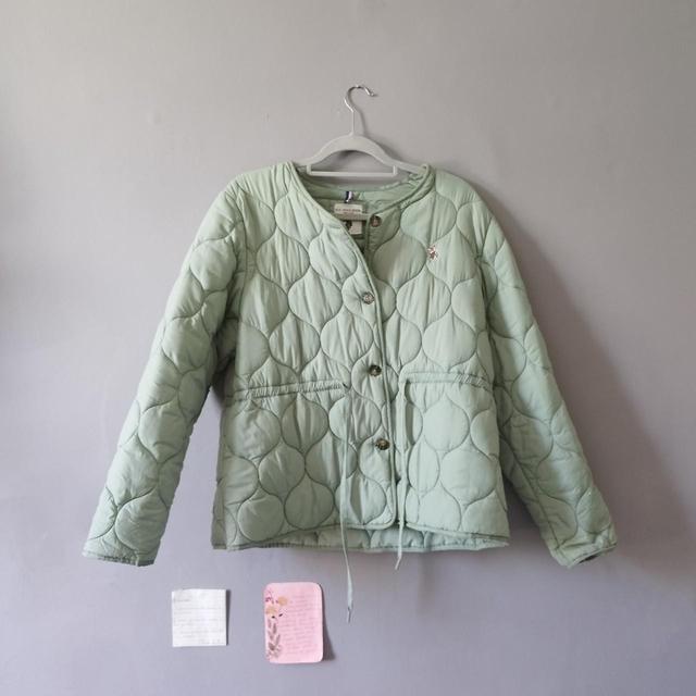 Ralph Lauren Women's Bomber Jacket - Green - UK 12 on Productcaster.