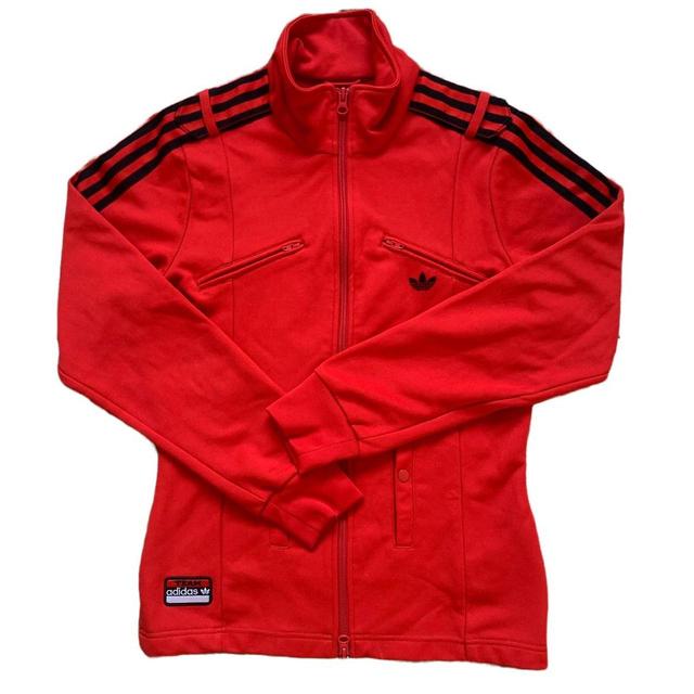 Adidas Originals Women's Sweatshirt - Red - S on Productcaster.