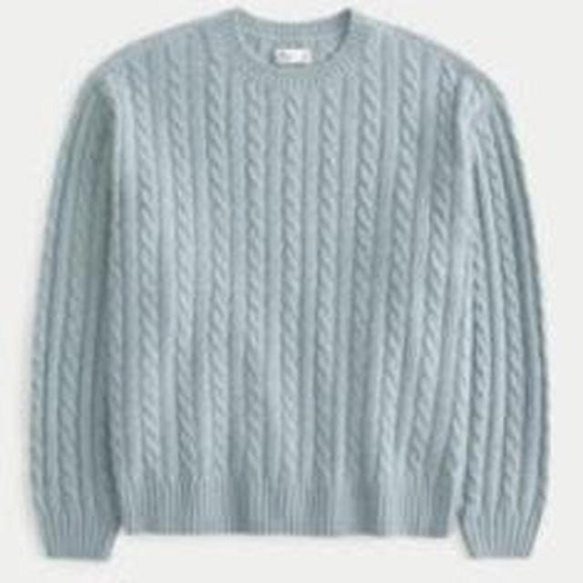 Hollister Co. Women's Jumper - Blue - XS on Productcaster.