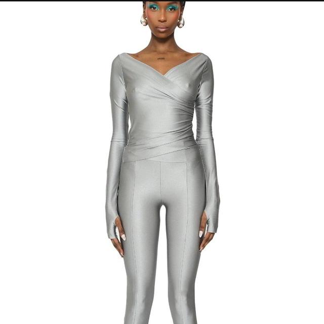 Women's Jumpsuit - Silver/Grey - S on Productcaster.