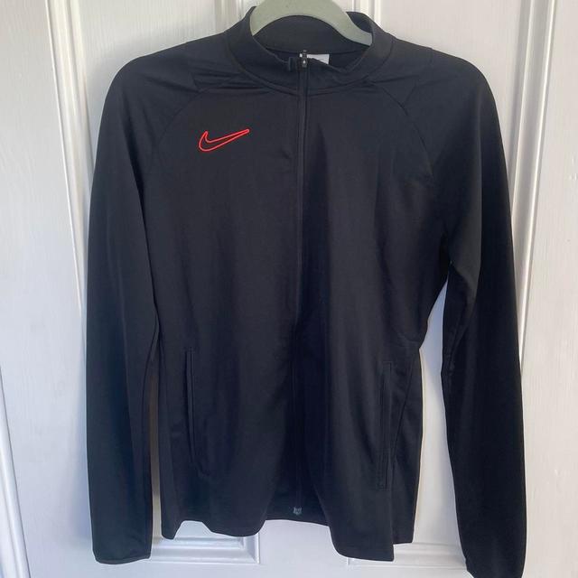 Nike Men's Casual Jacket - Black - S on Productcaster.