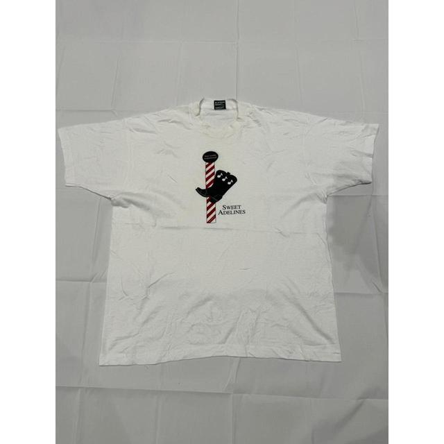 American Vintage Men's T-shirt - White/Black - XL on Productcaster.