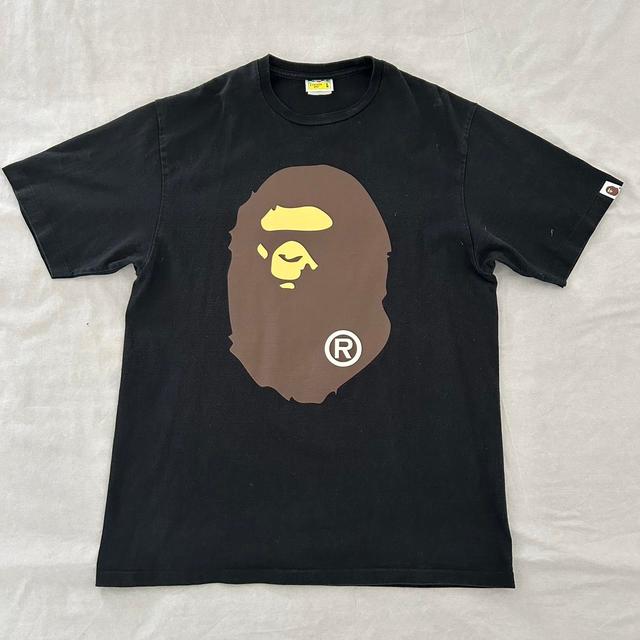 BAPE Men's T-shirt - Brown - L on Productcaster.