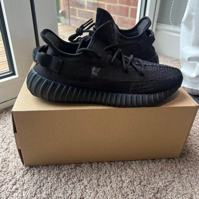 Yeezy Men's Trainers - Black - UK 10.5 on Productcaster.