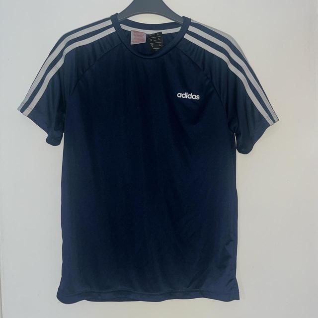 Adidas Kids' T-shirt - Navy - 14 years on Productcaster.