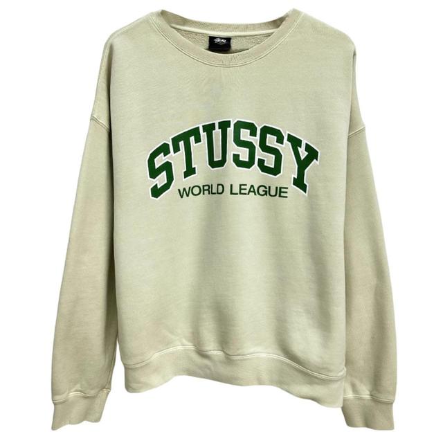 Stüssy Women's Jumper - Cream - S on Productcaster.