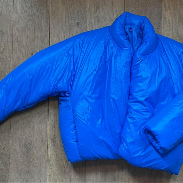 Yeezy Men's Nylon Jacket - Blue - XXS on Productcaster.