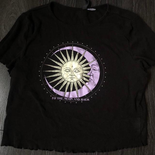 Vintage Women's T-shirt - Black - 10 on Productcaster.