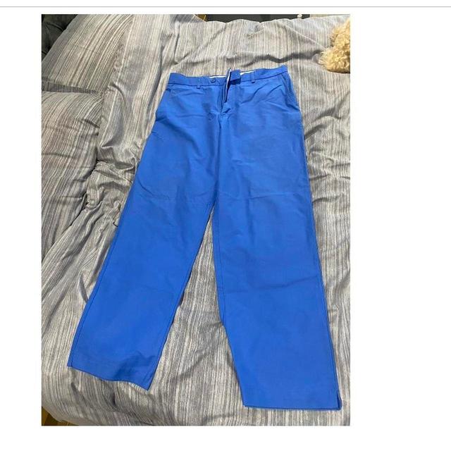 Men's Trousers - Blue - 32" on Productcaster.