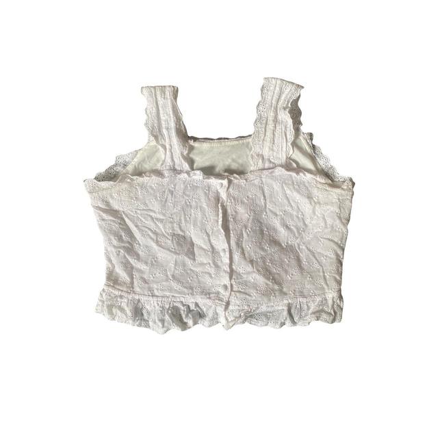 Vintage Women's Blouse - White - S on Productcaster.