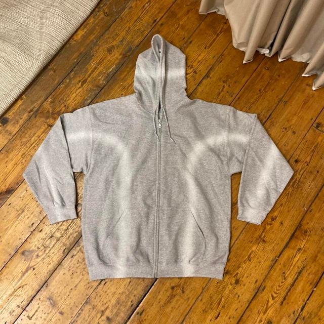 Reworked Men's Hoodie - Grey - M on Productcaster.