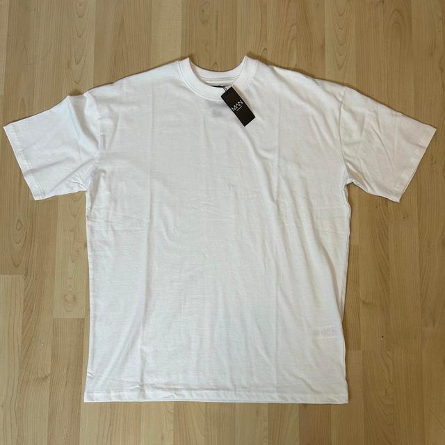 BoohooMAN Men's T-shirt - White - S on Productcaster.