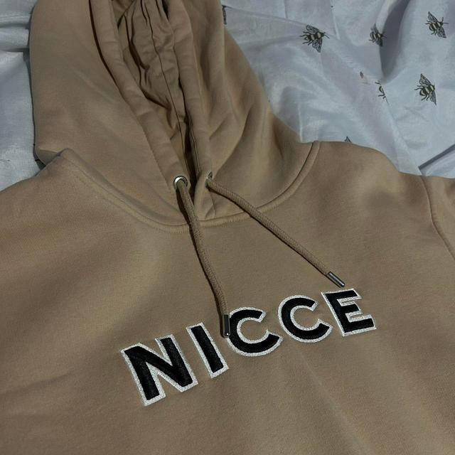 NICCE Men's Hoodie - Tan/Cream - M on Productcaster.