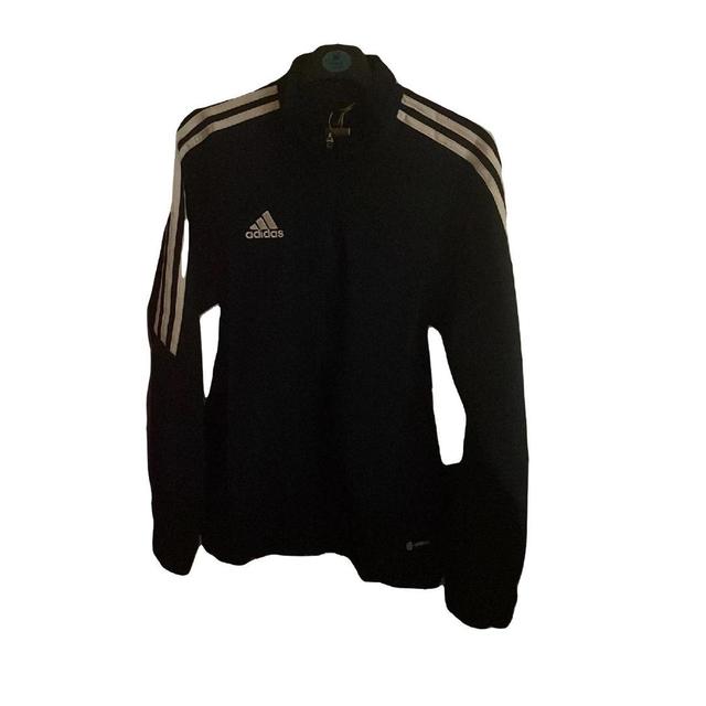 Adidas Men's Sweatshirt - Navy - S on Productcaster.