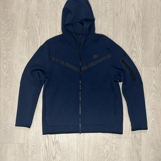 Nike Men's Hoodie - Navy/Black - XL on Productcaster.