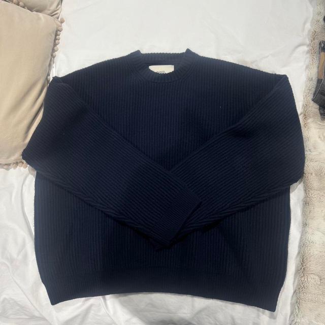 Men's Jumper - Navy/Blue - XL on Productcaster.