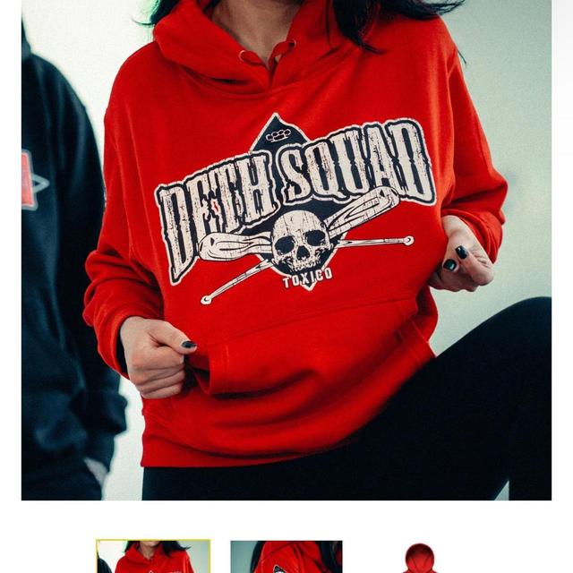 Men's Hoodie - Red - XXL on Productcaster.