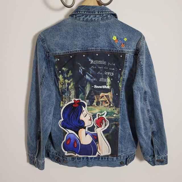 Disney Women's Bomber Jacket - Blue - UK 10 on Productcaster.