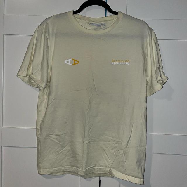 Arcminute Men's T-shirt - Yellow - S on Productcaster.