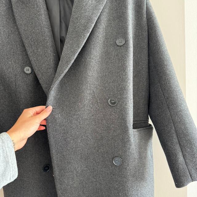 Weekday Women's Overcoat - Grey - UK 8 on Productcaster.