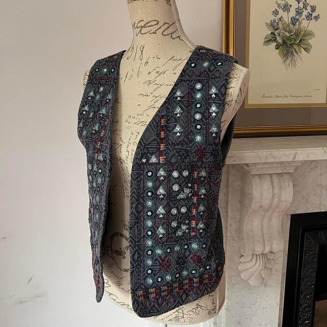 Vintage Women's Waistcoat - Multi - One size on Productcaster.